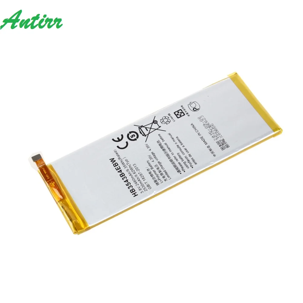 Antirr 3,8 V 2460 мА/ч, HB3543B4EBW литий-полимерный аккумулятор для Huawei Ascend P7 L07 L09 L00 L10 L05 L11 телефон Батарея#30