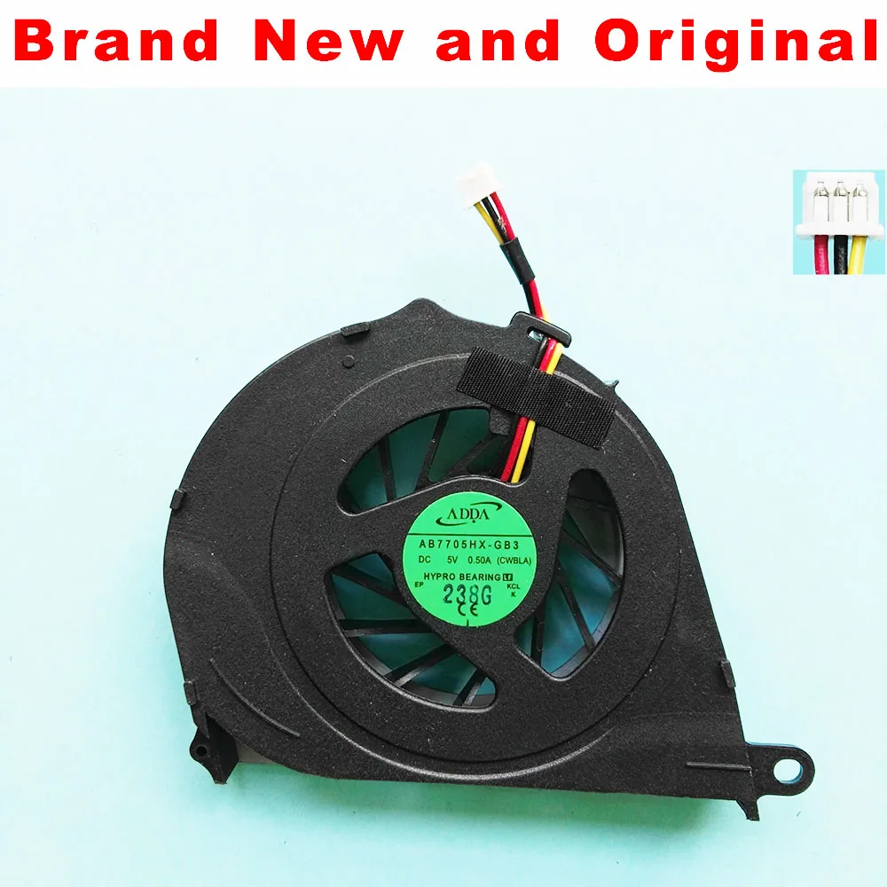 New original cpu fan for Toshiba L750 L755 L750D laptop cpu cooling fan