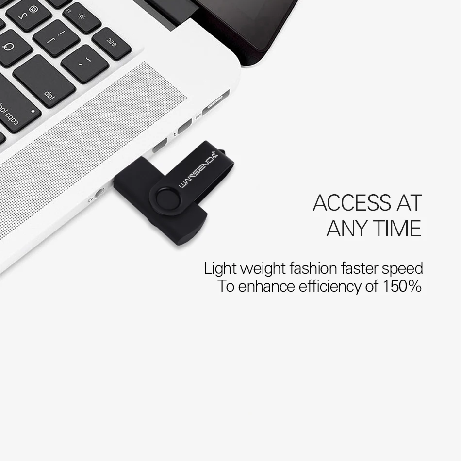 Новый usb флеш накопитель Wansenda 8 ГБ 16 32 64 128 256 ГБ|USB флэш-накопители| |
