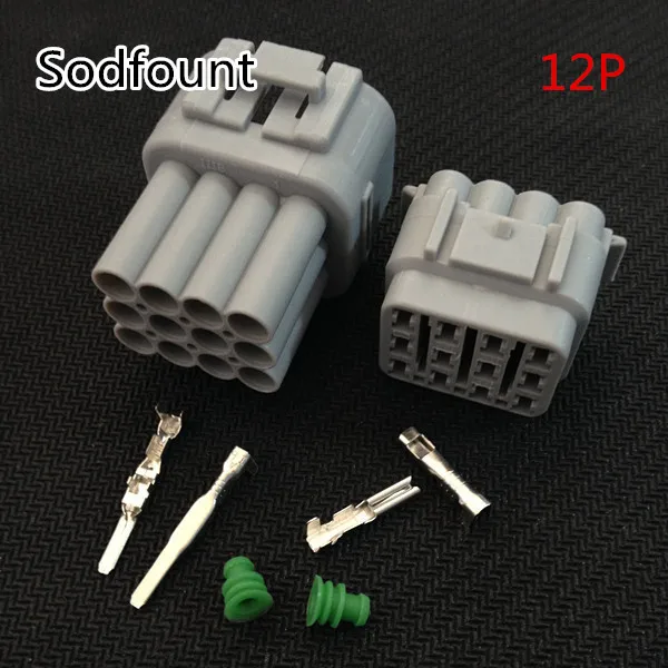 

1 sets Kit 12 Pin Way Waterproof Electrical Wire Connector Plug auto connectors