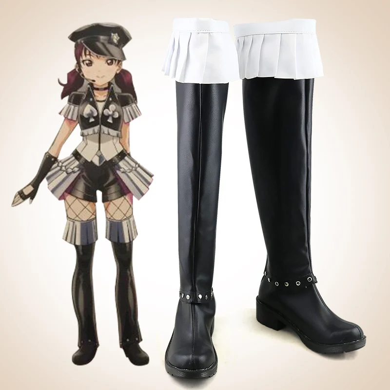 New Lovelive Sunshine Kazuno Ria Kazuno Leah Kazuno Seira Cosplay shoes Anime Boots Tailor-Made