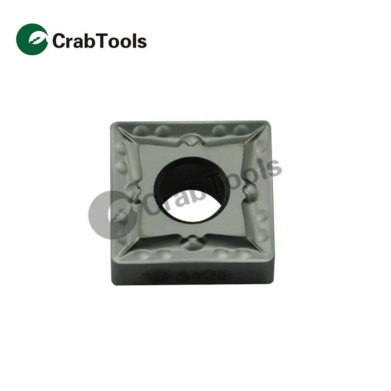 

Crab Tools Teagutec 10PC SNMG 120408 MT TT8020 Metal Turning Lathe Tools Turning Cutter Carbide Insert CNC Tool Tip Machine