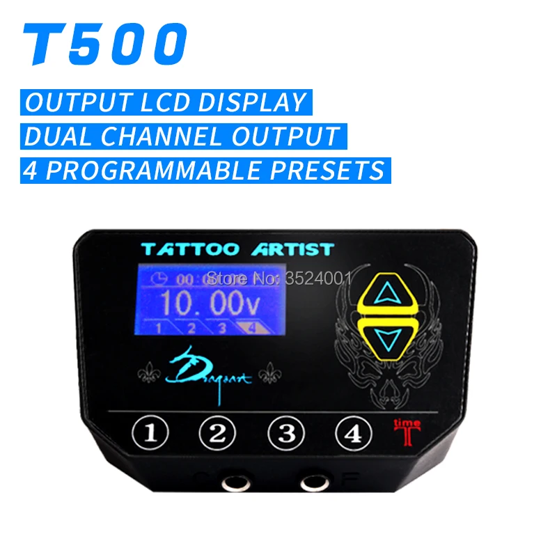 Nuevo T-500 pantalla LED tatuaje fuente de alimentación producto envío gratis fuentes de alimentación tatuaje Nuevo T-500 pantalla LED tatuaje fuente de alimentación producto envío gratis fuentes de alimentación tatuaje