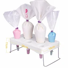 Кондитерский мешок стенд, полезное украшение торта фонданта держатель мешка, торт с мастикой «сделай сам» инструменты, помадка мешок Стенд Инструмент