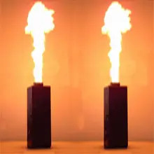 Projecteur de scène DMX 200W, 2 pièces, effet de pulvérisation de feu, lanceur de flamme, Machine de fête, livraison depuis l'ue