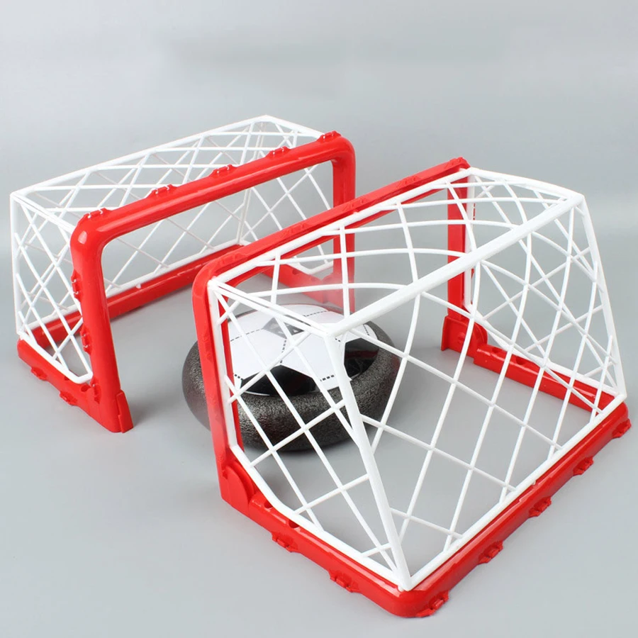Very best  Indoor Kids Sports Toy Air Power Soccer Disk Latest Indoor Game LED Electric Suspension Pneumatic F