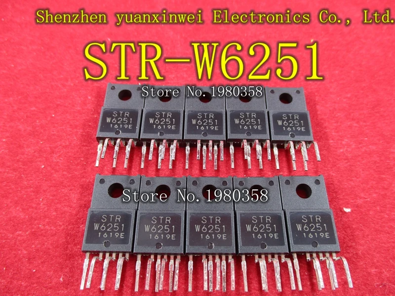 Free shipping 10pcs/lot STR-W6251 STRW6251 STR W6251 TO220F-6 NEW IC