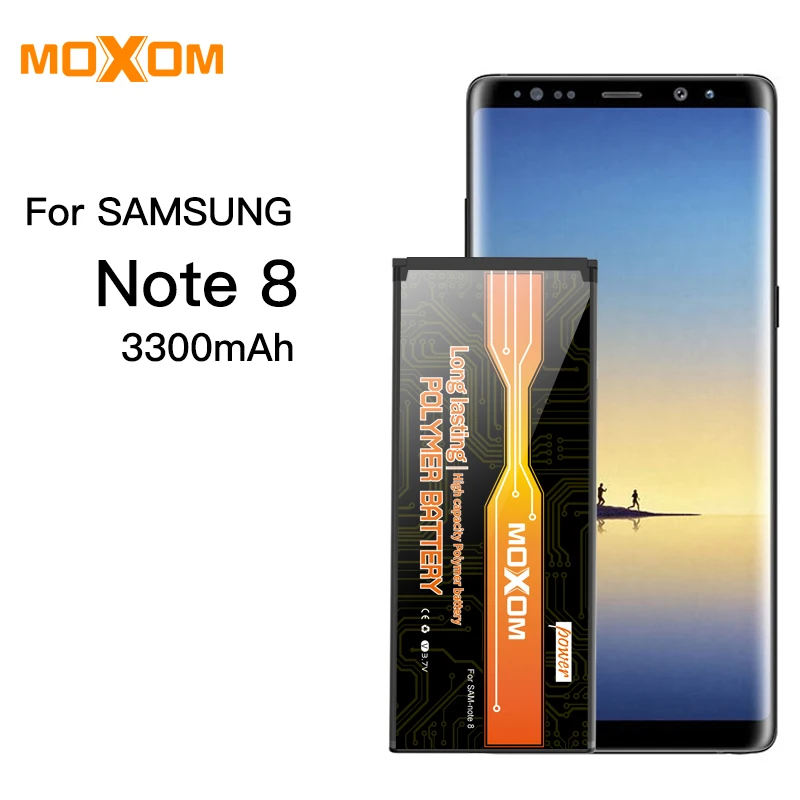 Сменный аккумулятор MOXOM EB-BN950ABE для samsung GALAXY Note 8 N950 N950F N950U N950N 3300 мАч аккумулятор для телефона+ Инструменты