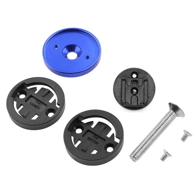 Bicycle Computer Holder Stem Top Cap MTB Road Cycling Stopwatch GPS Speedometer Mount Bracket For GARMIN Bryton CATEYE PA0128 (11)