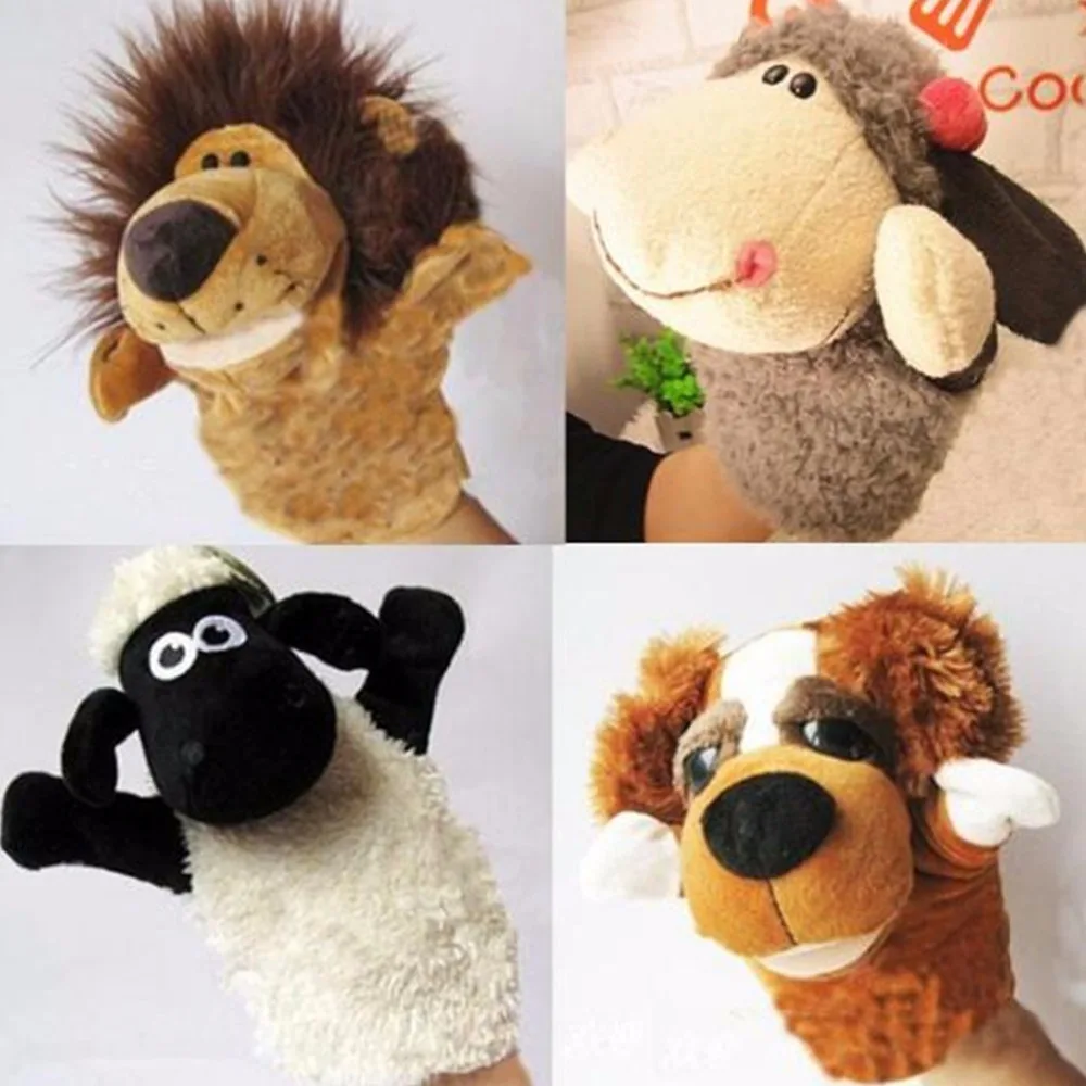 Anime Story Learning Baby Kid Children Zoo Plush Toy Animal Hand Glove Puppets Cute Kawaii Gift Free Shipping Anime Story Learning Baby Kid Children Zoo Plush Toy Animal Hand Glove Puppets Cute Kawaii Gift Free Shipping