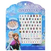 Autocollants princesse blanche neige reine des neiges elsa, anna, autocollants jouets pour petite amie pour enfants, nouvelle collection Disney ► Photo 1/5
