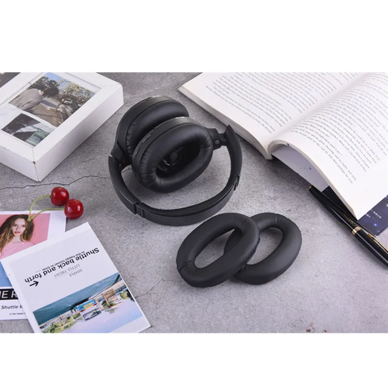 Earpad Replacement Foam Ear Pads Cushions for Sony WH1000XM2 MDR-1000X Headphones with Clip Ring Repair Parts (9)