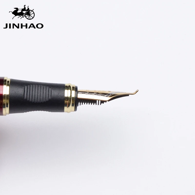 IRAURITA перьевая ручка Jinhao 450 металлические высококачественные чернильные ручки Caneta Tinteiro Pluma Fuente офисный подарок черный настраиваемый логотип