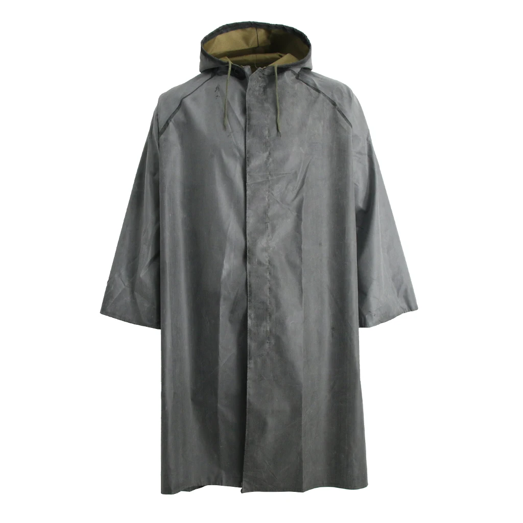 Мужской дождевик для мужские плащи Водонепроницаемый дождевая куртка с длинными рукавами плащ