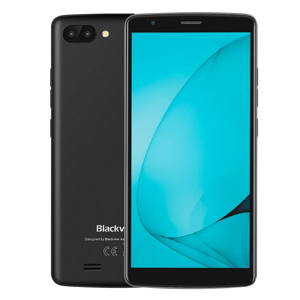 Смартфон Blackview A20 1 ГБ ОЗУ 8 ПЗУ четырёхъядерный процессор MTK6580M на базе Android Go экран