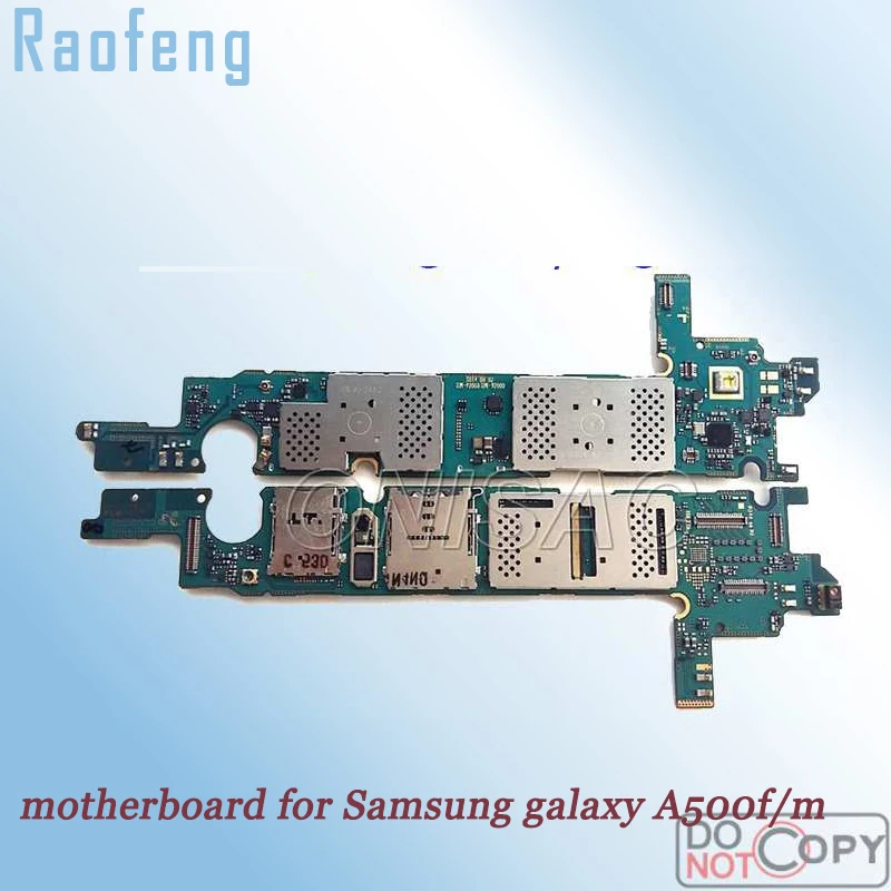Разобранная материнская плата Raofeng разблокированная для Samsung A5 A500f/m 16 ГБ