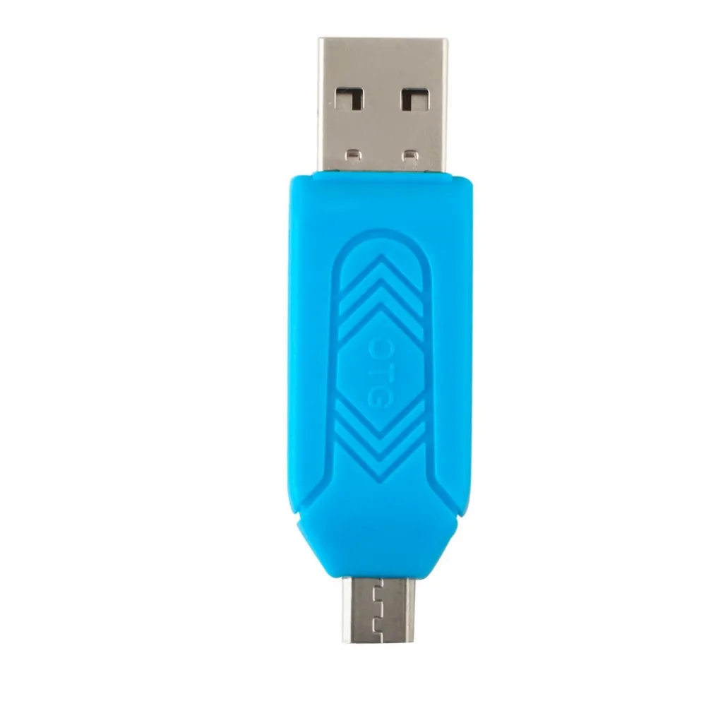 1 шт. Универсальный card reader Мобильный телефон PC card reader Micro USB OTG картридер OTG TF флэш-памяти Новые