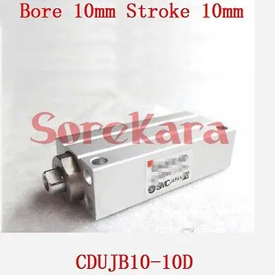 

CDUJB10-10D Built-in Magnet Mini Free Mount Air Cylinder Pneumatic Actuator Bore 10mm Stroke 10mm Double Acting SMC Type