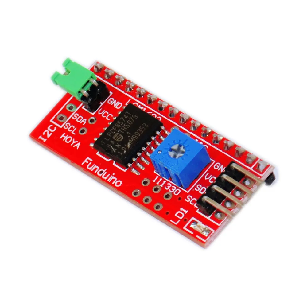 Бесплатная доставка! Новый IIC/I2C/TWI Серийный Интерфейс совета Модуль Порты и разъёмы для Arduino 1602 2004 ЖК-дисплей