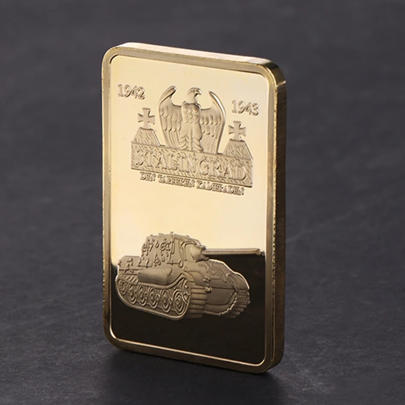 Памятная монета Сталин град Танк Золотая площадь художественные подарки для коллекции сувенир