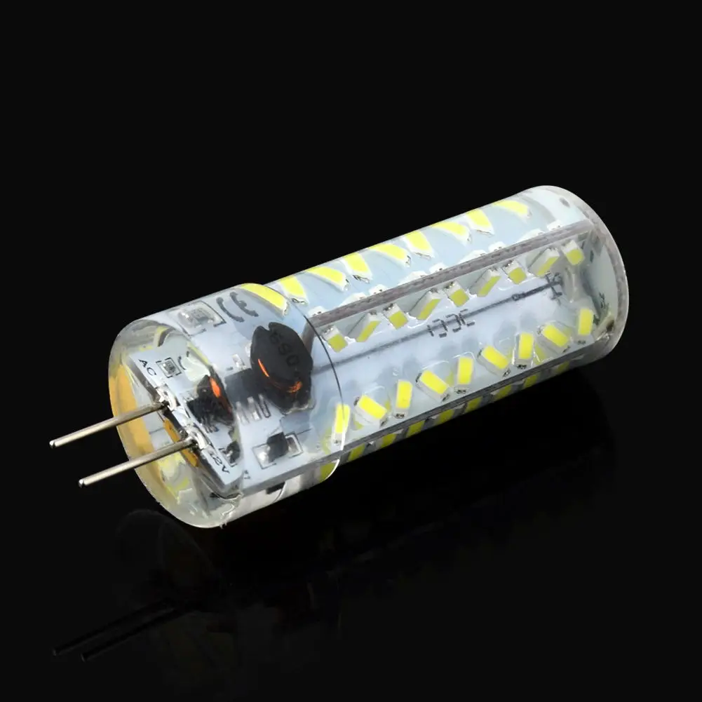 3W 3,5 W 5W 6W 7W 8W 9W SMD3014 G4 светодиодный светильник DC силиконовые лампы 24/32/48/57/64/72/81/104 светодиодный s заменить 10W 30W 50W галогенный светильник