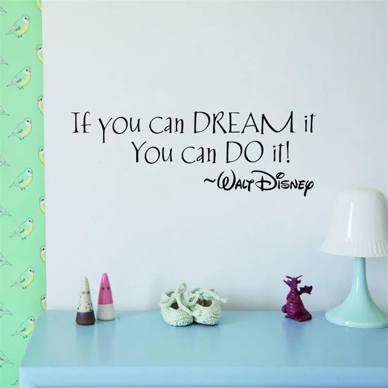 IF YOU CAN DREAM IT DO Inspiring Quotes Wall Stickers IF YOU CAN DREAM IT DO Inspiring Quotes Wall Stickers