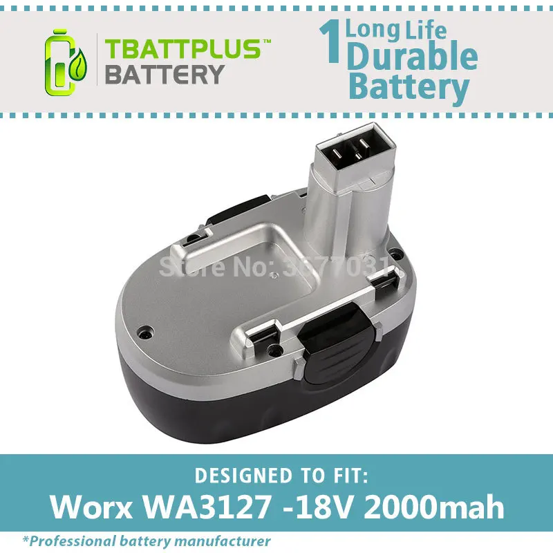 WORX WA3127 18 вольт Ni-Cd 1.5Ah Батарея для Применение в моделях WG150s WG152 WG250 WG541 WG900 WG901 |