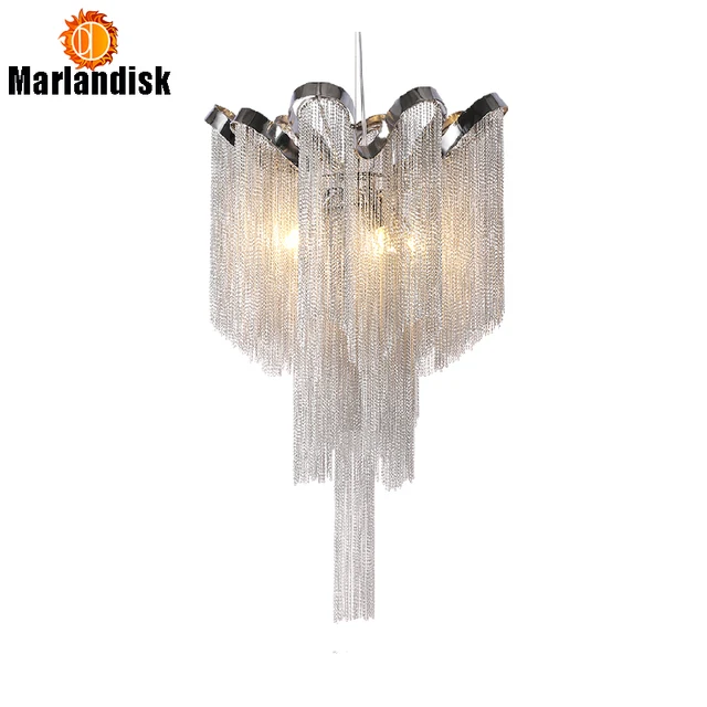 Us 119 5 Modern Aluminum Pendant Lamp Luxury Chains G9 Base Indoor Hanging Lights For Bar Dining Room Living Bedroom In Us 119 5 Modern Aluminum Pendant Lamp Luxury Chains G9 Base Indoor Hanging Lights For Bar Dining Room Living Bedroom In