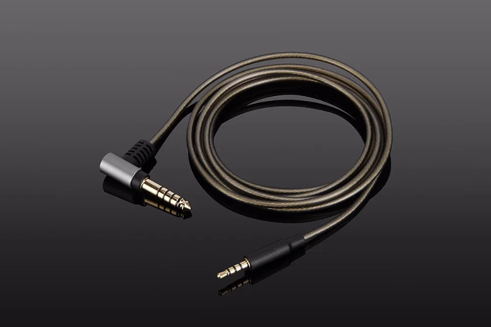 4FT 6N 4core 2 5mm To 4 4mm Male To Male 90 Degree Right Angle Upgrade 