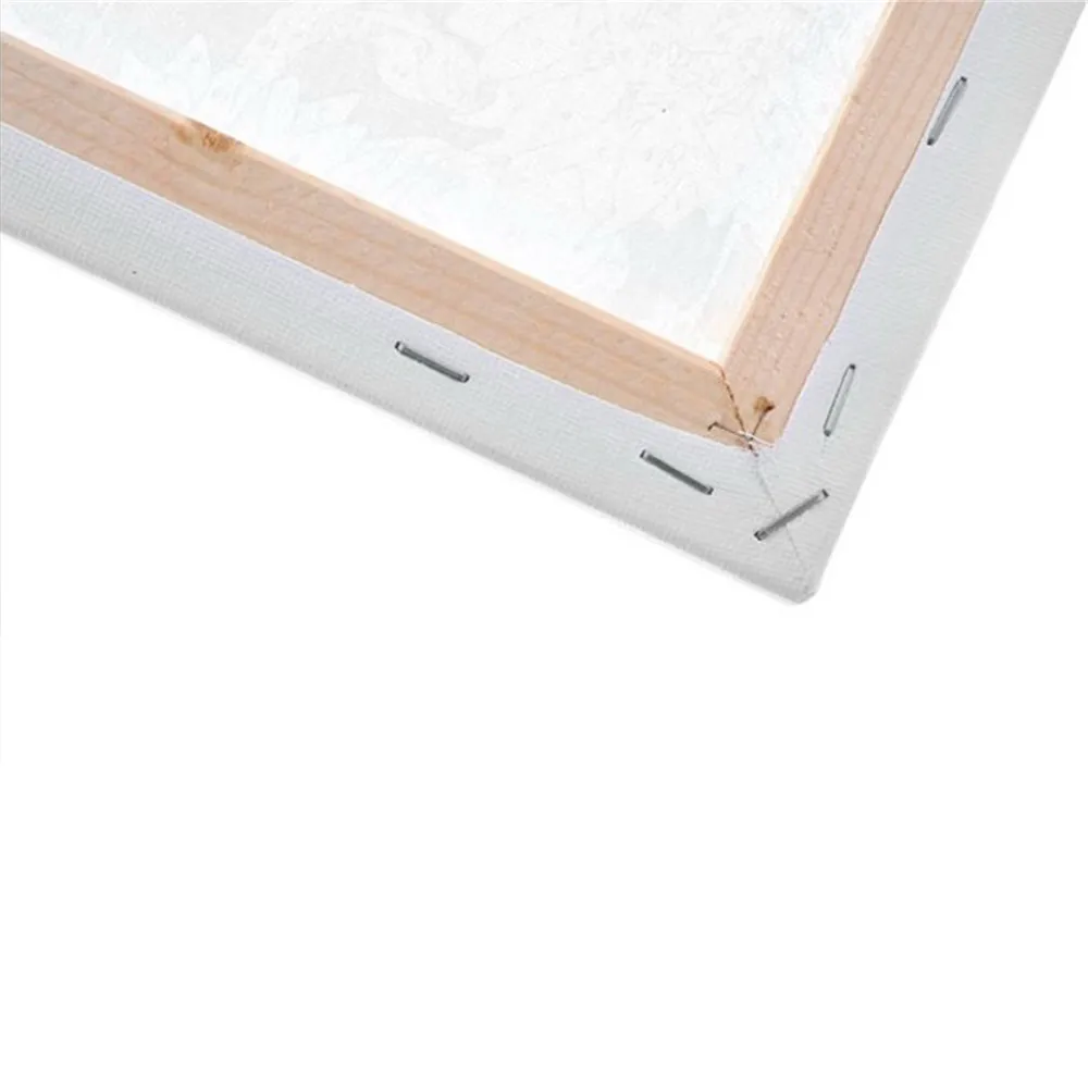 Hitam Putih Merah Rose Bunga DIY Lukisan Dengan Angka Modern Wall