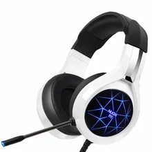 NUOXI N1 Gaming Headphone casque Computer Stereo Deep Bass Game Earphone Headset with Mic LED Backlight for PC Gamer