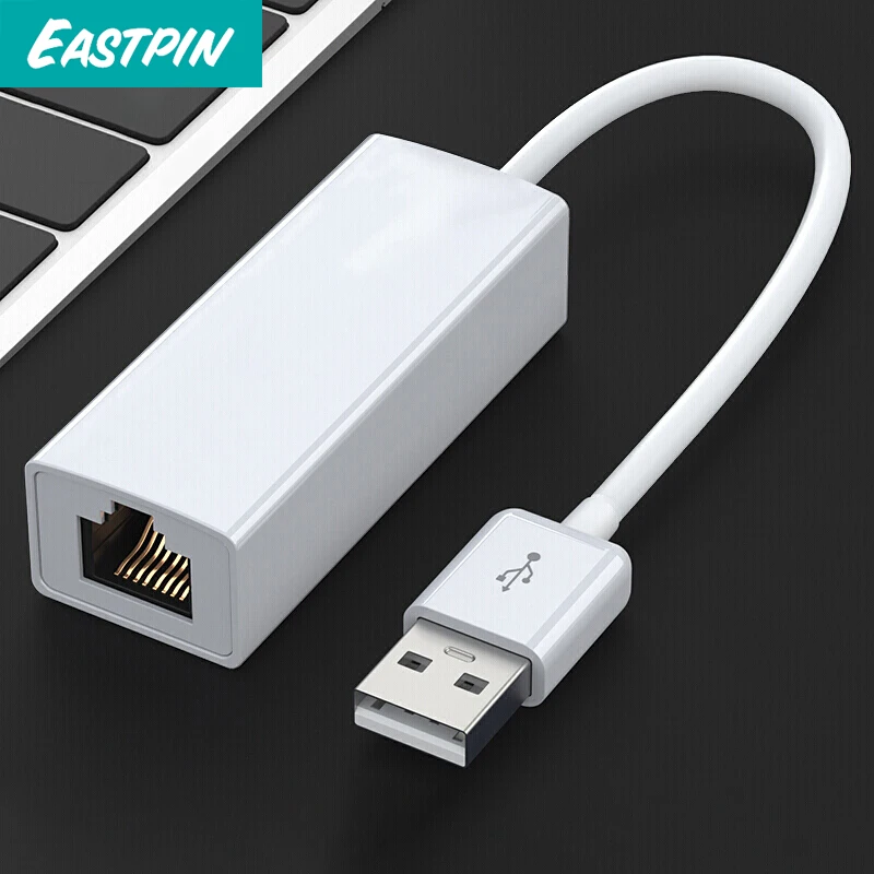 

S7 USB 2.0 to 100M optical Ethernet NIC Network Adapter - 10/100/1000 Network Adapter - USB to Ethernet LAN Adapter- USB to RJ45