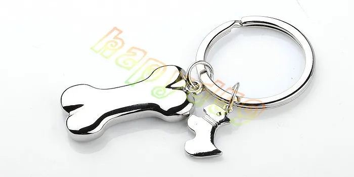 1 шт. сплав милая собака Модель брелок Сувенир автомобильный брелок рекламный подарок брелок домашнее животное кольцо для ключей мемории
