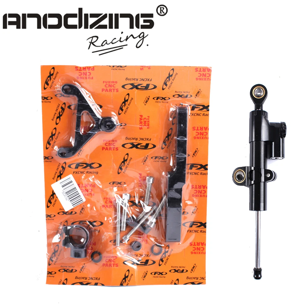 CNC Steering Damper Complete Set for HONDA CB1000R 2008 2017 on