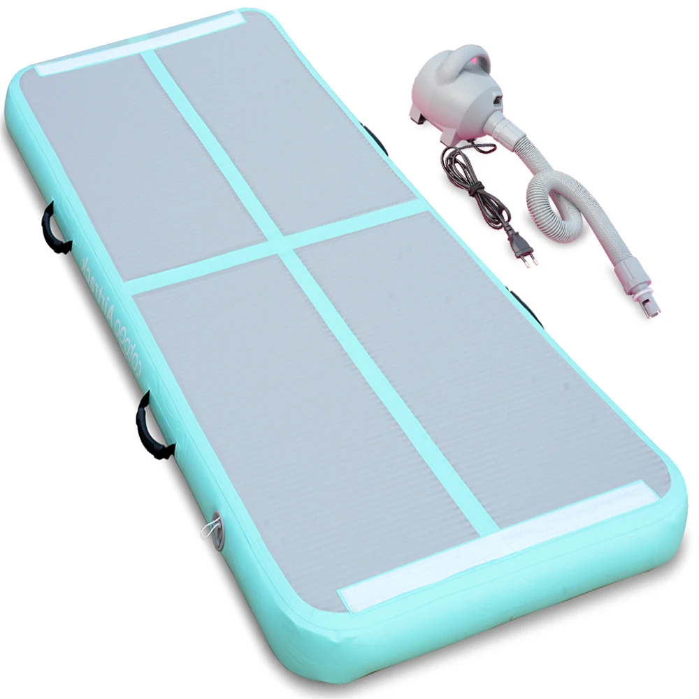 

Inflatable Gymnastics AirTrack Tumbling Air Track Floor Trampoline Electric Air Pump for Home Use/Training/Cheerleading/Beach