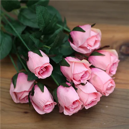 pink artificial rose peonies flower bouquet