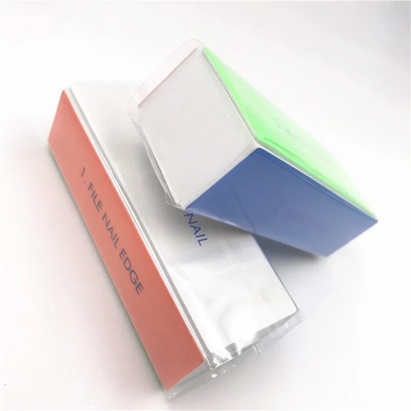 5PCS Nail Tool polishing block four sides nail buffer file polished