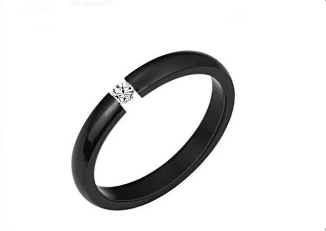 Qingwen модные украшения Обручальное кольцо для женщин нержавеющая сталь серебро золото цвет палец девушка подарок США Размер 6 7 8 9 10 CE0819/w