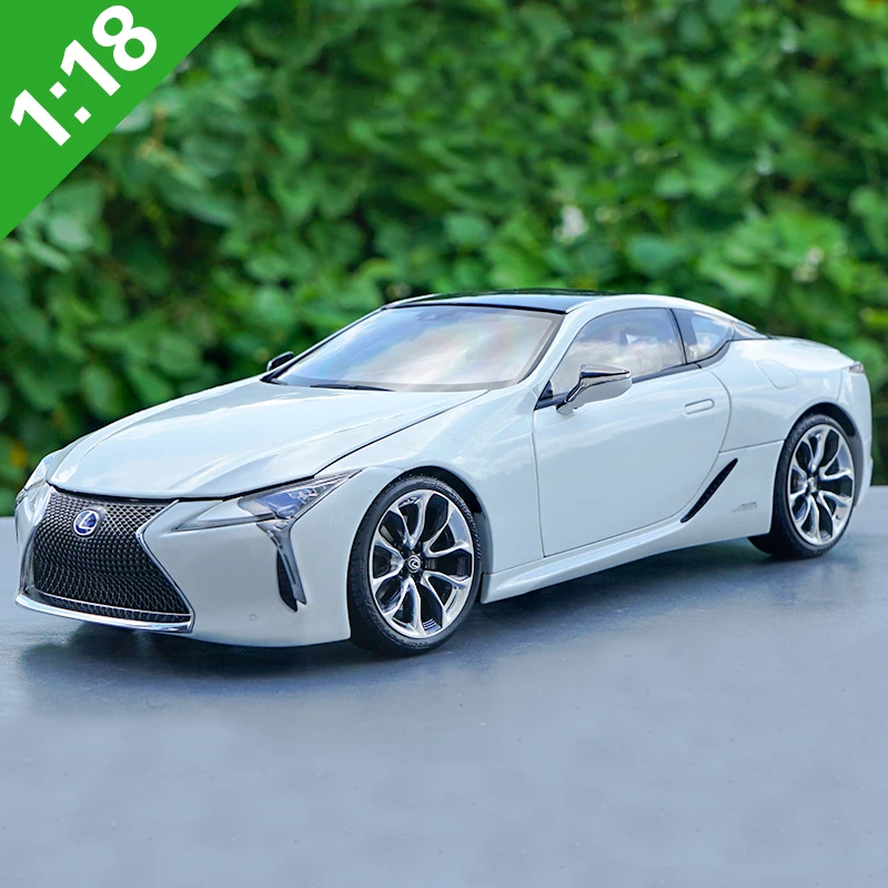 1:18 литья под давлением модели для сплав LEXUS LC500h 2018 синий игрушка купе автомобиля