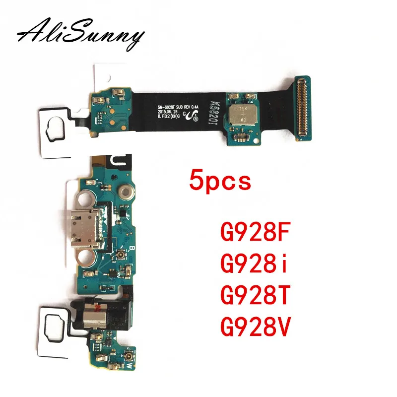 AliSunny 5 шт. зарядный гибкий кабель для SamSung Galaxy S6 Edge Plus G928F G928i G928T G928V usb-порт