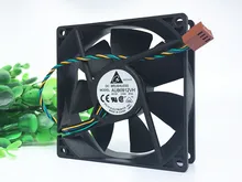 Delta original aub0912vh 9025 dc 12v 0.60a 90*90*25mm 4-wire pwm velocidade controle de temperatura ventilador de refrigeração