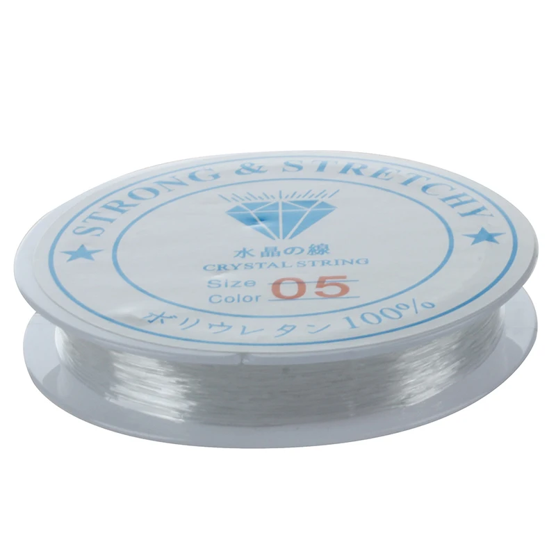 

Roll coil wire Transparent elastic cord 0.5mm