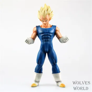 

J.G Chen Free Shipping Anime Dragon Ball Z Super Saiyan Vegeta PVC Action Figure Collection Model Toy 10" 25CM