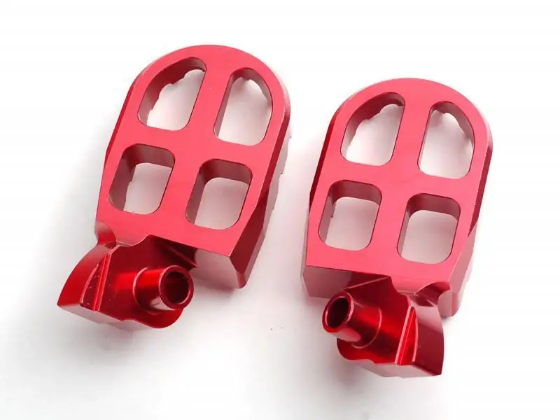 

#2 Cross Shape Billet CNC Race Footpegs Footrest for YZ250 YZ250F YZ450F YZ426F Motorcross Motorcycle Dirt Pit Bike L&R Pair