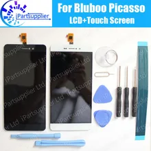 Bluboo Picasso LCD Display+Touch Screen 100% Original LCD Digitizer Glass Panel Replacement For Bluboo Picasso tools+ Adhesive