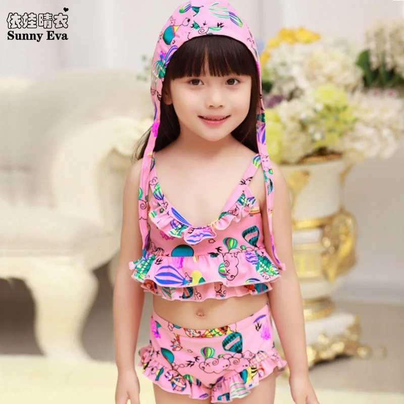soleggiato eva ragazza bikini costumi da bagno per bambini bambini bambini costumi da bagno bikini costumi