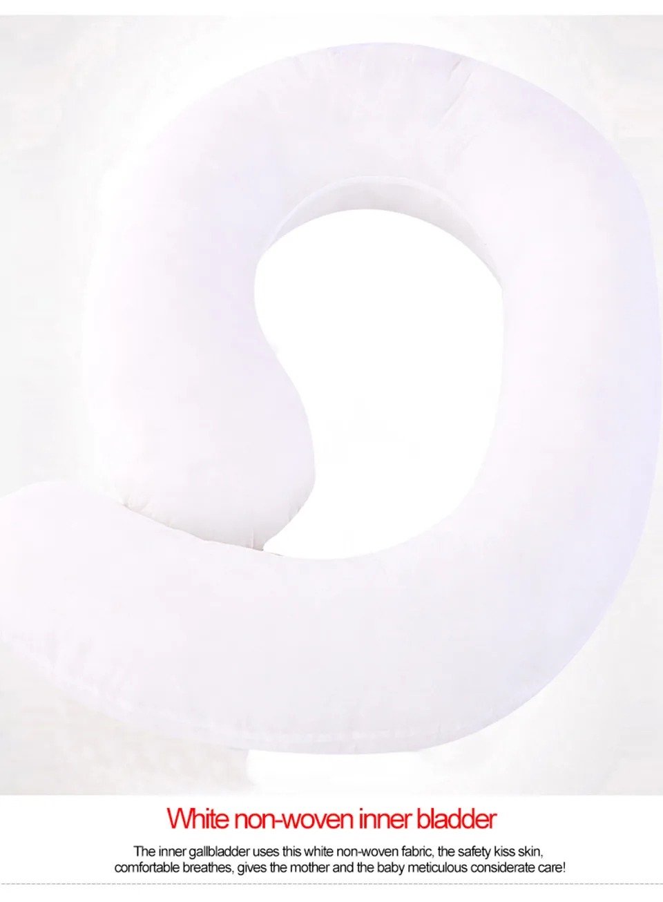 Sleeping Support Pillow For Pregnant Women Body Comfort G Shape Pregnancy Pillow Full Body Maternity Pillow With Pillowcase_17_