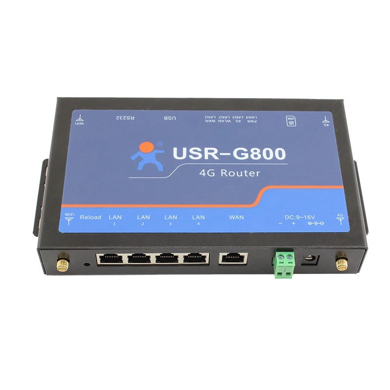 

USR-G800 Free Shipping 4G Router TD-LTE/FDD-LTE/WCDMA/TD-SCDMA/GSM/GPRS/EDGE Network