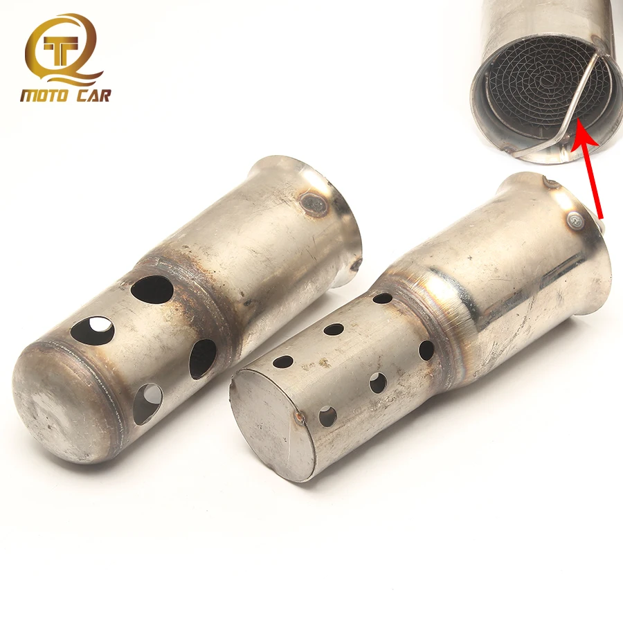 

Motorcycle db killer 51MM Catalyst muffler exhaust Silencer Noise Sound Eliminator Escape for Off road Bike Akrapovic exhaust