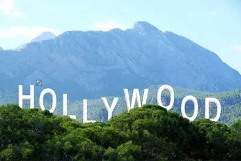 

Hollywood Mountain outdoor photo studio background Vinyl cloth High quality Computer printed scenic wedding backdrop